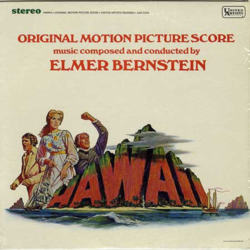 Elmer Bernstein - Hawaii / Original Motion Picture Score - United Artists Records - UAS 5143 - LP, Album, Pit 1296169863