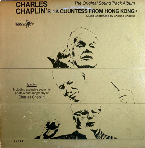 Charles Chaplin* - Charles Chaplin's A Countess From Hong Kong - The Original Soundtrack Album (LP, Album, Mono, Pin)