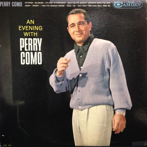 Perry Como - An Evening With Perry Como - RCA Camden - CAL 742 - LP, Album 1296237018