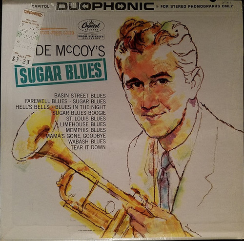 Clyde McCoy And His Orchestra - Sugar Blues (LP, RE)