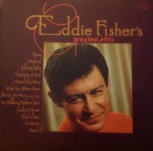 Eddie Fisher - Eddie Fisher's Greatest Hits (LP, Album, Comp, RE)