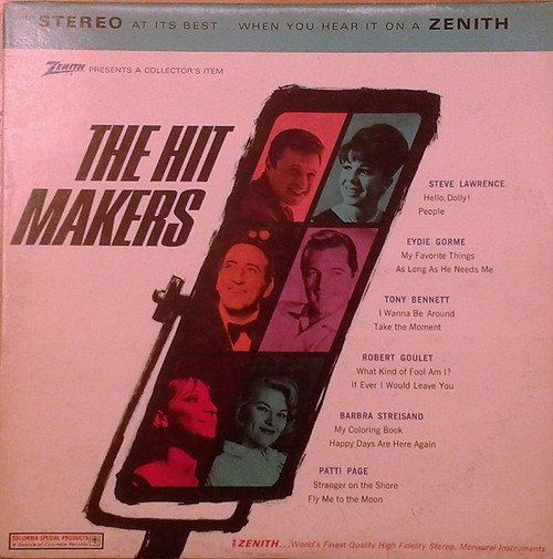 Various - Zenith Presents The Hit Makers (LP, Comp)