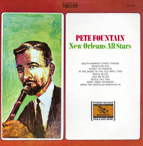 Pete Fountain - New Orleans All Stars - Everest Records Archive Of Folk & Jazz Music - FS-257 - LP, Album 1308995767