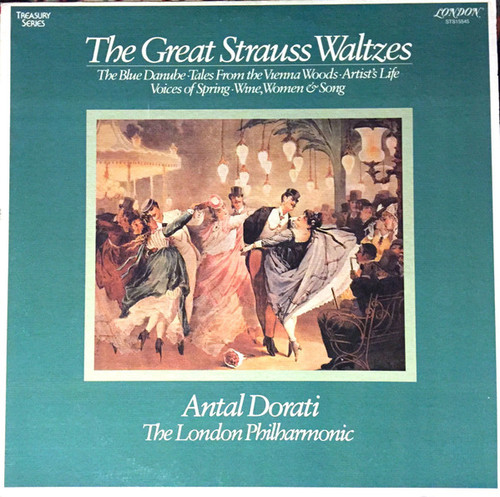 Johann Strauss Jr. - The Great Strauss Waltzes (LP, Album, RE)