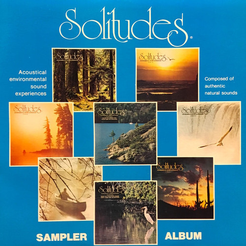 Dan Gibson - Solitudes Sampler (Acoustical Environmental Sound Experiences) (LP, Comp, Smplr)