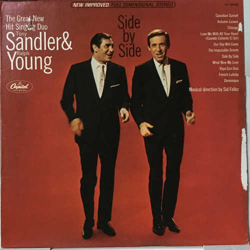 Sandler & Young - Side By Side - Capitol Records, Capitol Records - ST 2598, ST-2598 - LP, Album 1319446171