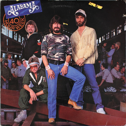 Alabama - 40 Hour Week - RCA - AHL1-5339 - LP, Album 1319642089