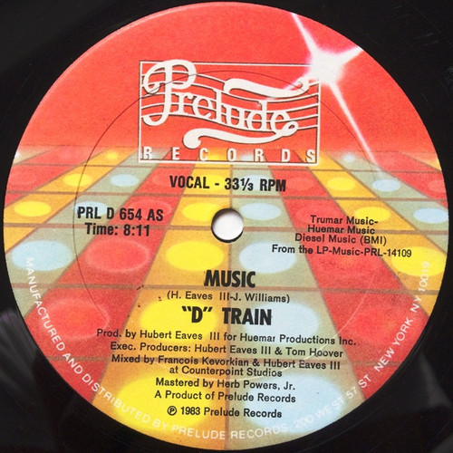 "D" Train* - Music (12")