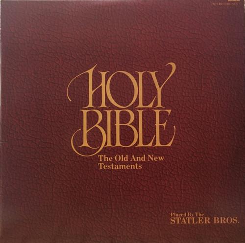 The Statler Brothers - Holy Bible: The Old And New Testaments (2xLP, Comp)