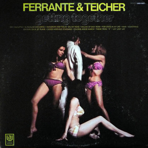 Ferrante & Teicher - Getting Together - United Artists Records, United Artists Records - UAS 5501, UAS-5501 - LP, Album 1341954754