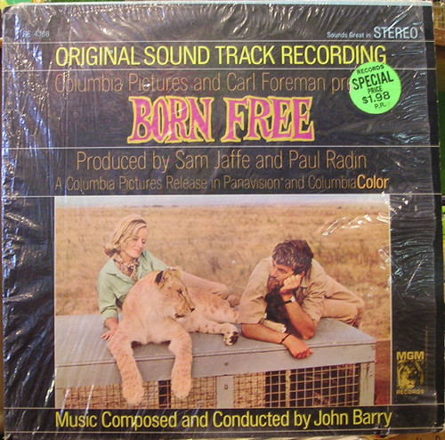 John Barry - Born Free (Original Sound Track Recording) (LP)