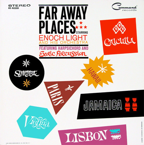 Enoch Light And His Orchestra - Far Away Places - Command - RS 822SD - LP, Album 1351014850