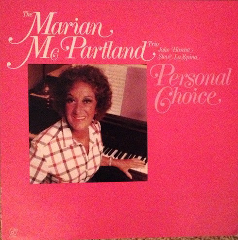 Marian McPartland Trio - Personal Choice (LP, Album)