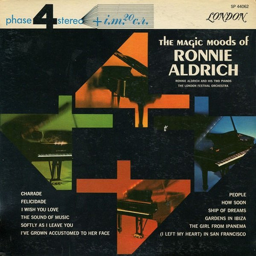 Ronnie Aldrich And His Two Pianos With The London Festival Orchestra - The Magic Moods Of Ronnie Aldrich - London Records, London Records - SP 44062, SP.44062 - LP, Album 1353907243