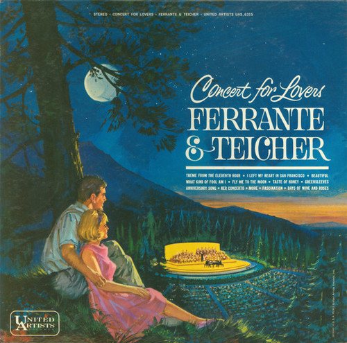 Ferrante & Teicher - Concert For Lovers - United Artists Records - UAS 6315 - LP, Album 1355168209