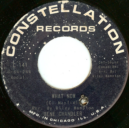 Gene Chandler - What Now (7", Single)