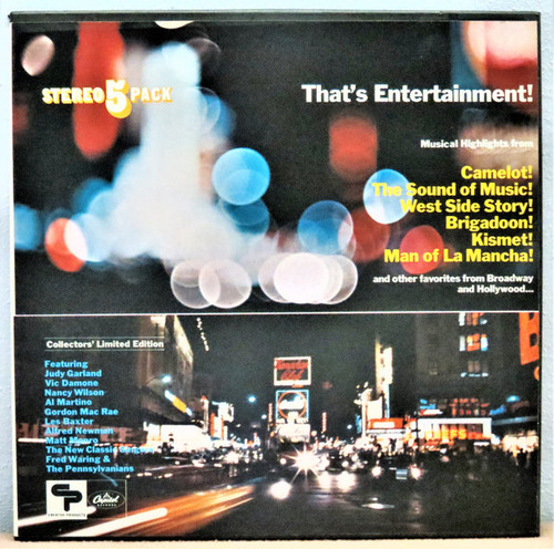 Various - That's Entertainment! - Capitol Records, Creative Products - SLER-6528 - 5xLP, Comp, Ltd 1365673771