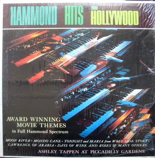 Ashley Tappen - Hammond Hits From Hollywood - Somerset, Stereo-Fidelity - SF-20700 - LP, Album 1372188559