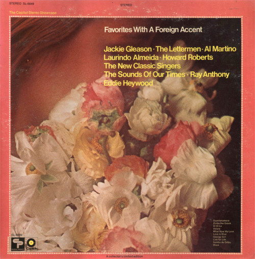 Various - Favorites With A Foreign Accent - Capitol Special Markets, Creative Products - SL-6649 - LP, Comp, Ltd 1379224291