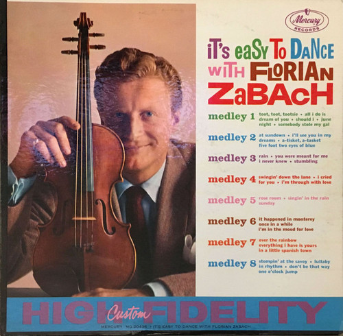 Florian Zabach - It's Easy To Dance With Florian Zabach - Mercury - MG-20436 - LP 1380755596