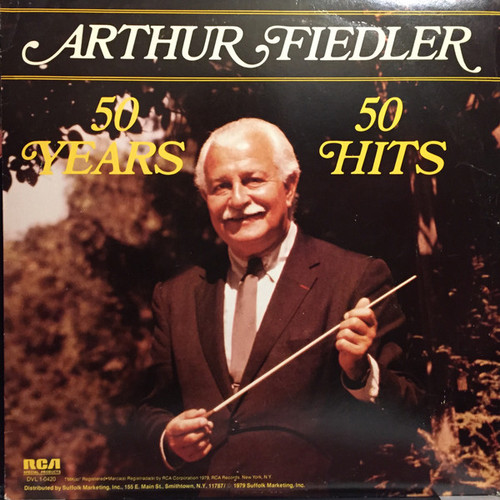 Arthur Fiedler - 50 Years, 50 Hits - RCA Special Products - DVL1-0420 - LP, Comp 1386350167