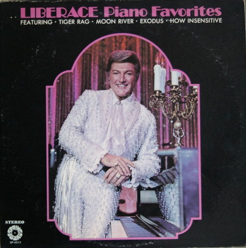 Liberace - Liberace Piano Favorites - Springboard - SP-4013 - LP, Album 1387787599