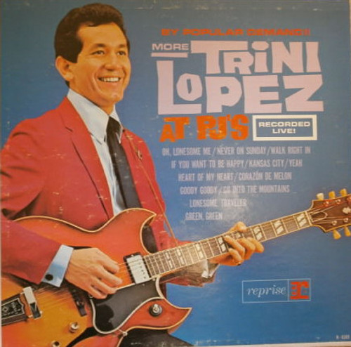 Trini Lopez - By Popular Demand More Trini Lopez At P.J.'s (LP, Album, Mono)