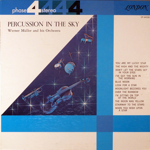 Werner Müller And His Orchestra* - Percussion In The Sky (LP, Album, Gat)