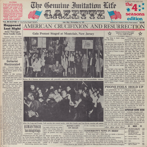 The 4 Seasons* - The Genuine Imitation Life Gazette (LP, Album)