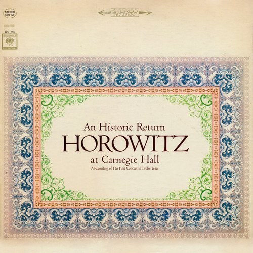 Vladimir Horowitz - Horowitz At Carnegie Hall: An Historic Return - Columbia Masterworks - M2S 728 - 2xLP, Gat 1402523557