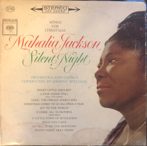 Mahalia Jackson - Silent Night - Songs For Christmas (LP, Album)