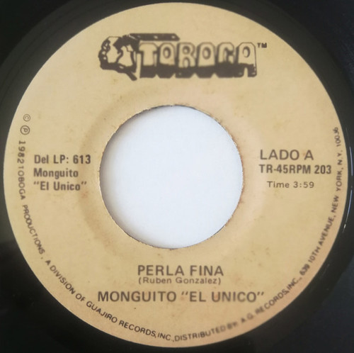 Monguito "El Unico"* - Perla Fina (7")