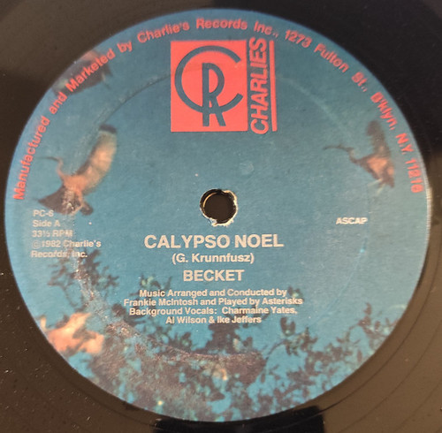 Alston "Beckett" Cyrus - Calypso Noel / Ooh La La - Charlie's Records - PC - 6 / PO - 7 - 12" 1439866204