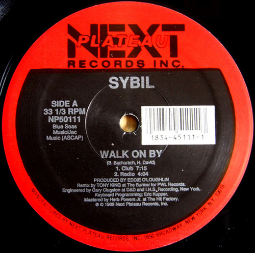 Sybil - Walk On By - Next Plateau Records Inc. - NP50111 - 12" 1443451882