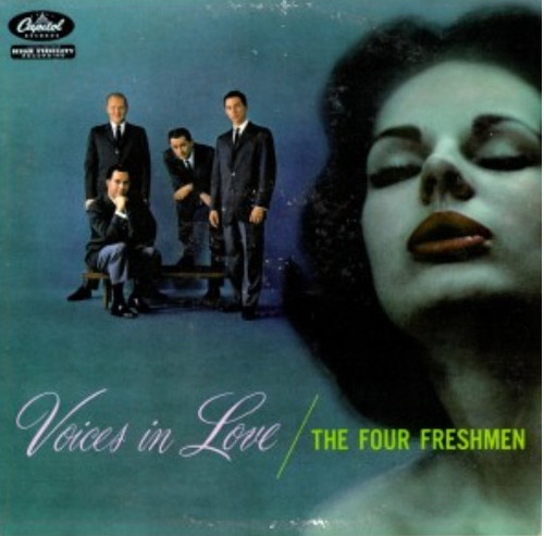 The Four Freshmen - Voices In Love (LP, Mono, RP, Scr)