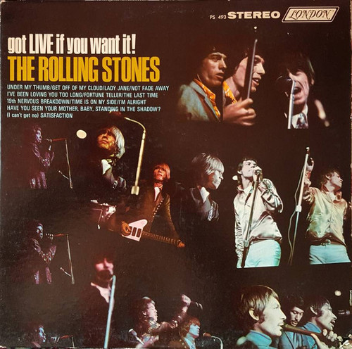 The Rolling Stones - Got Live If You Want It! - London Records, London Records - PS 493 - LP, Album 1454950513
