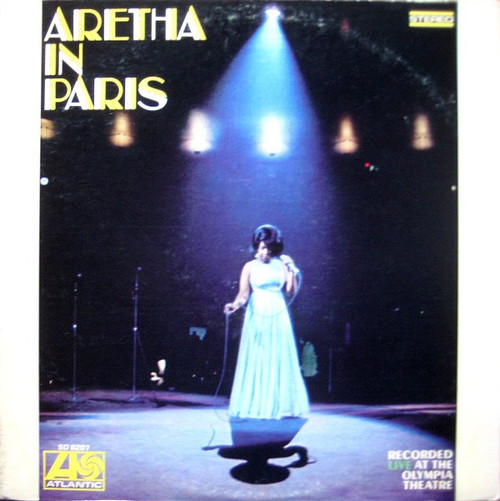 Aretha Franklin - Aretha In Paris - Atlantic - SD 8207 - LP, Album, Mon 1455974077