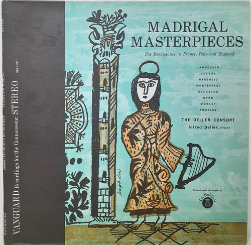 Deller Consort, Alfred Deller - Madrigal Masterpieces - The Bach Guild, Vanguard - BGS-5031, BGS ● 5031 - LP 1458663106