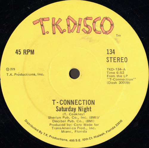 T-Connection - Saturday Night (12")