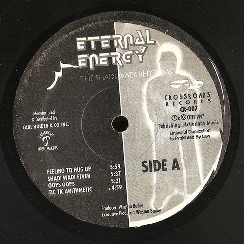 Shadow (11) - Eternal Energy - The Shadi Wadi Rhythms - Crossroads Records (2) - CR-007 - LP, Album 1463955283