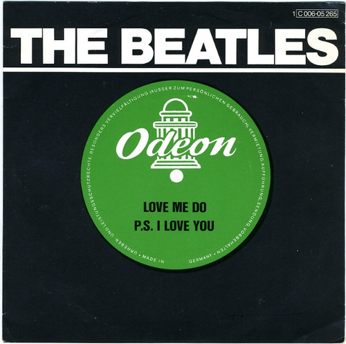 The Beatles - Love Me Do / P. S. I Love You (7", Single, RE)