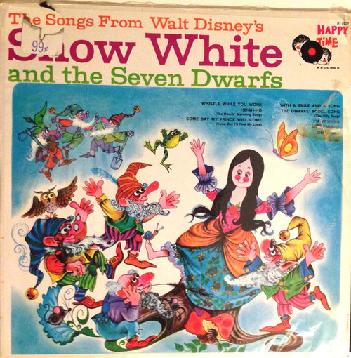 Happy Time Chorus & Orchestra - The Songs From Walt Disney's Snow White and the Seven Dwarfs - Happy Time Records - HT-1039 - LP, Album 1469956468