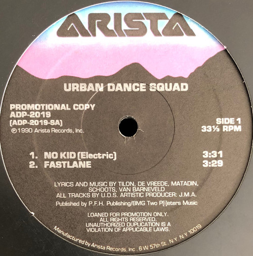 Urban Dance Squad - No Kid (12", Promo)