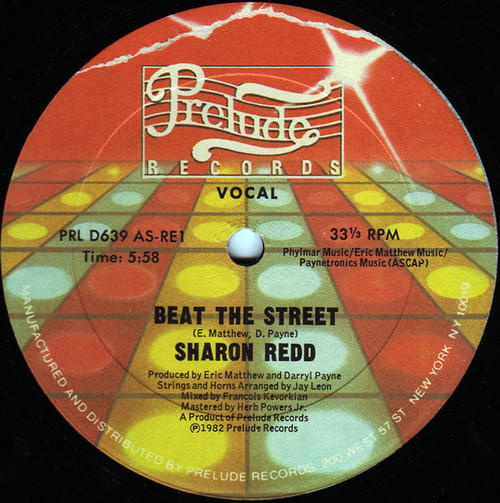 Sharon Redd - Beat The Street - Prelude Records - PRL D639  - 12" 1474943638