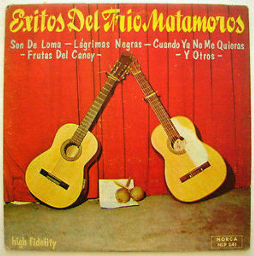 Corozo Y Pepito Con Juanchin Santana Y Miguel Miranda - Exitos del Trio Matamoros (LP, Comp, Mono)