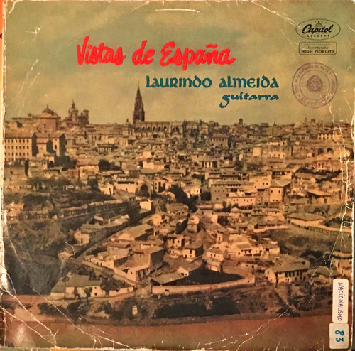 Laurindo Almeida - Vistas De España (LP, Album)