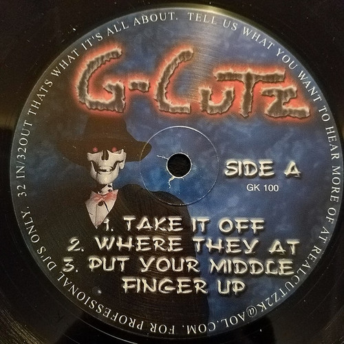 Unknown Artist - G-Cutz: An Essential DJ's Tool (12")