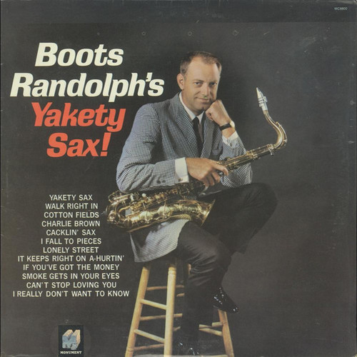 Boots Randolph - Boots Randolph's Yakety Sax! - Monument, Monument - MC6600, MC 6600 - LP, Album, RE, Ter 1481988052