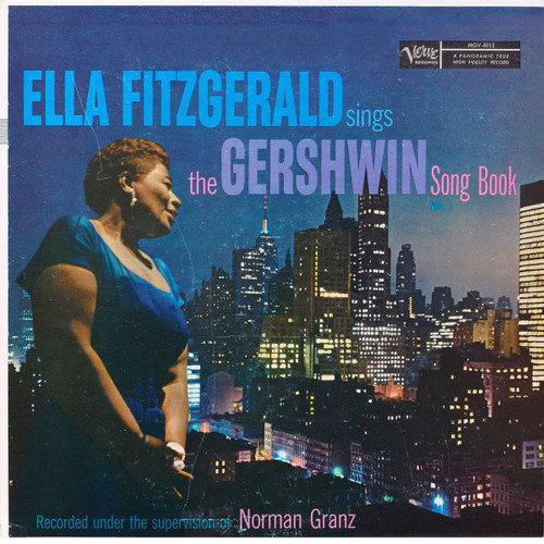 Ella Fitzgerald - Ella Fitzgerald Sings The Gershwin Song Book Vol. 1 - Verve Records, Verve Records - MGV-4013, MG V-4013 - LP, Album, Mono 1482011344