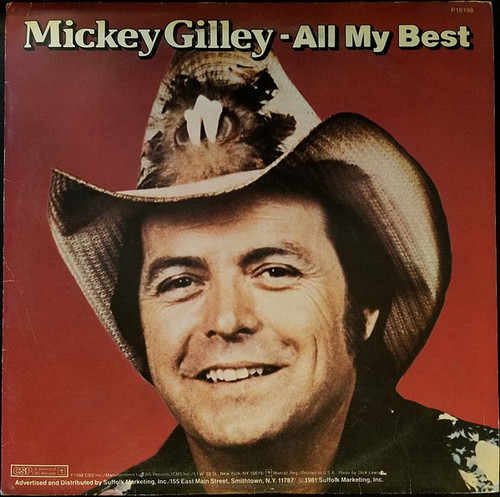 Mickey Gilley - All My Best - CBS - P16198 - LP, Comp 1482118786